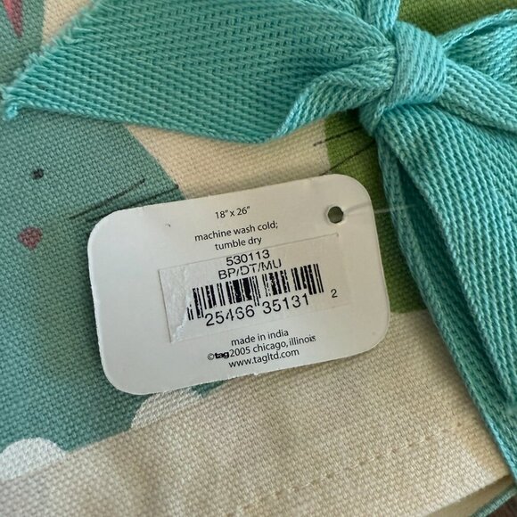 Tag Easter/Spring Kitchen Dish Towels NWT Set of 2 - Picture 5 of 5